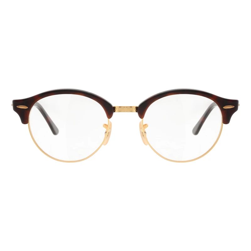 فریم عینک طبی کلاب مستر (Clubmaster) ری بن مدل 0RX4246V-2372-49 مناسب برای صورت مستطیل، مربع، مثلث و بیضی