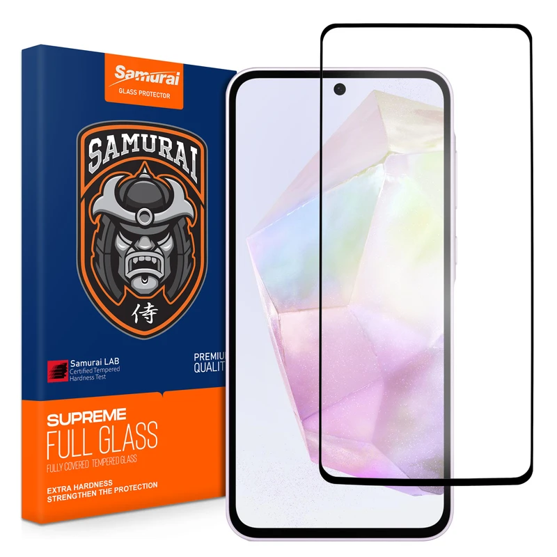 محافظ صفحه نمایش سامورایی مدل ovglass مناسب برای گوشی موبایل سامسونگ Galaxy A35 / A35 5G