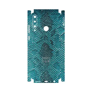 MAHOOT Blue Snake Skin-FullSkin Cover Sticker for Huawei Y6p