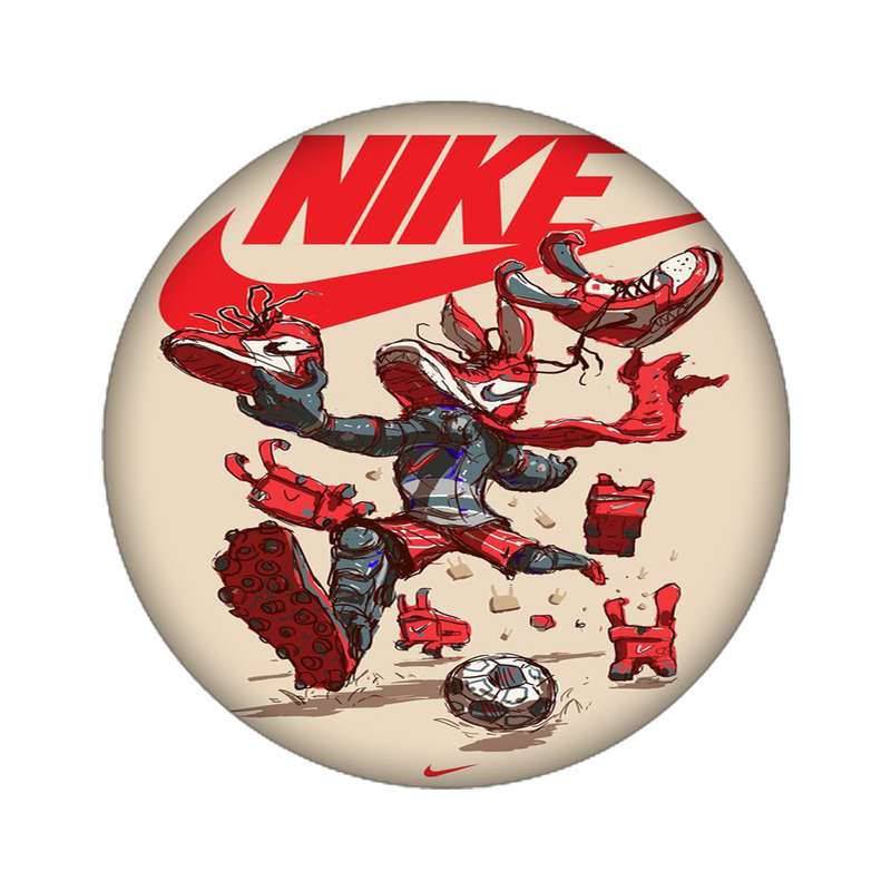 استیکر تزئینی موبایل مدل Nike کد 4041