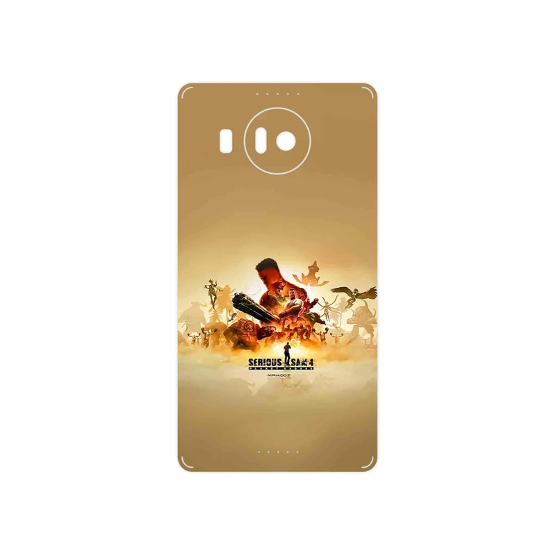 برچسب پوششی ماهوت مدل Serious Sam Game Series مناسب برای گوشی موبایل مایکروسافت Lumia 950 XL