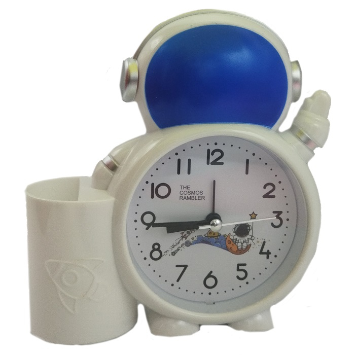 ساعت رومیزی کودک مدل آدم فضایی