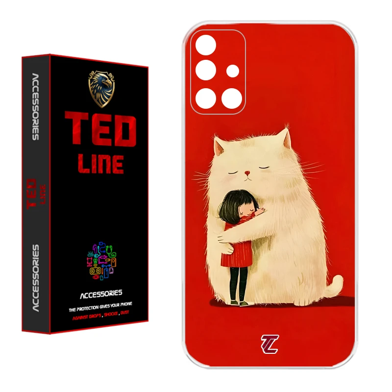 کاور تدلاین طرح گربه کد 1170 مناسب برای گوشی موبایل سامسونگ Galaxy A51