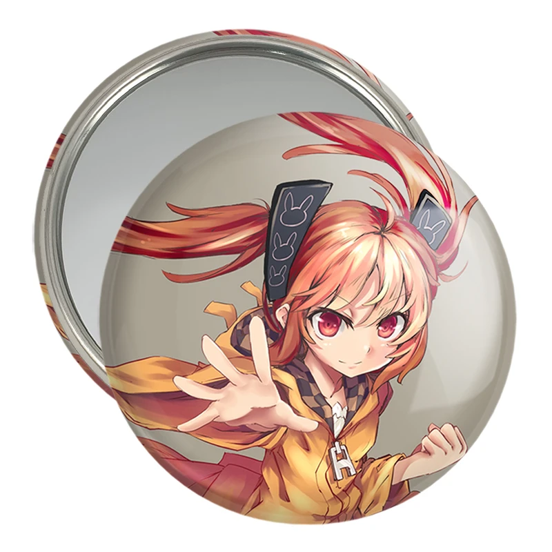 آینه جیبی خندالو مدل انجو انیمه گلوله سیاه کد 35811