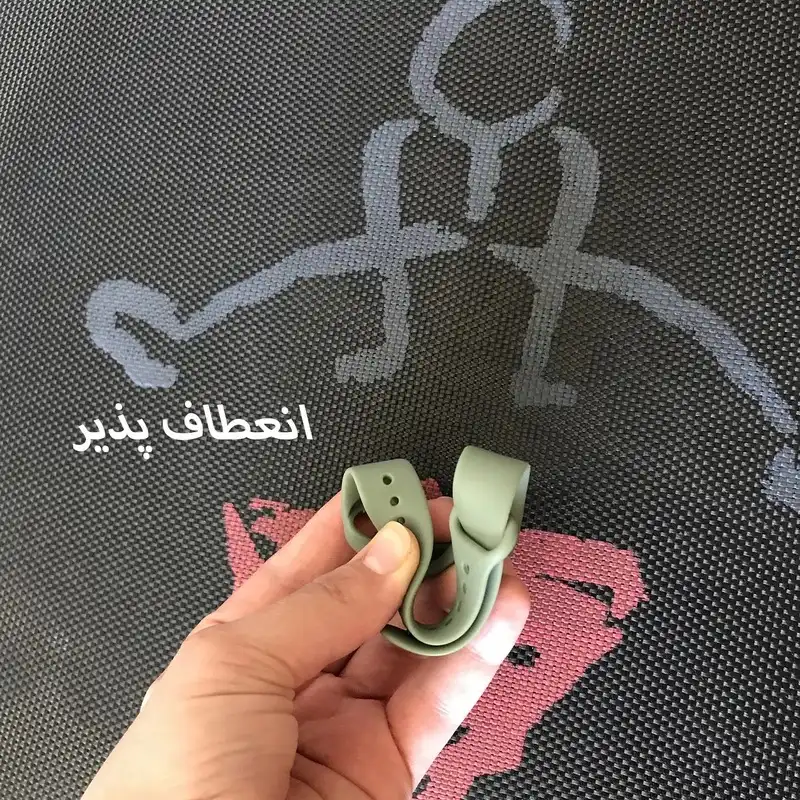 بند گارسیس مدل سیلیکونی مناسب برای مچ بند هوشمند شیائومی MI BAND 6