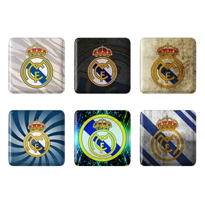 مگنت خندالو طرح باشگاه رئال مادرید Real Madrid کد 1697A مجموعه 6 عددی