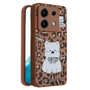 Westie Leopard Case For Xiaomi Redmi Note 13 Pro 4G