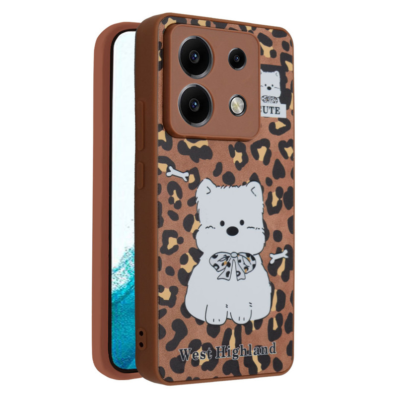 کاور مدل Westie Leopard مناسب برای گوشی موبایل شیائومی Poco M6 Pro 4G 