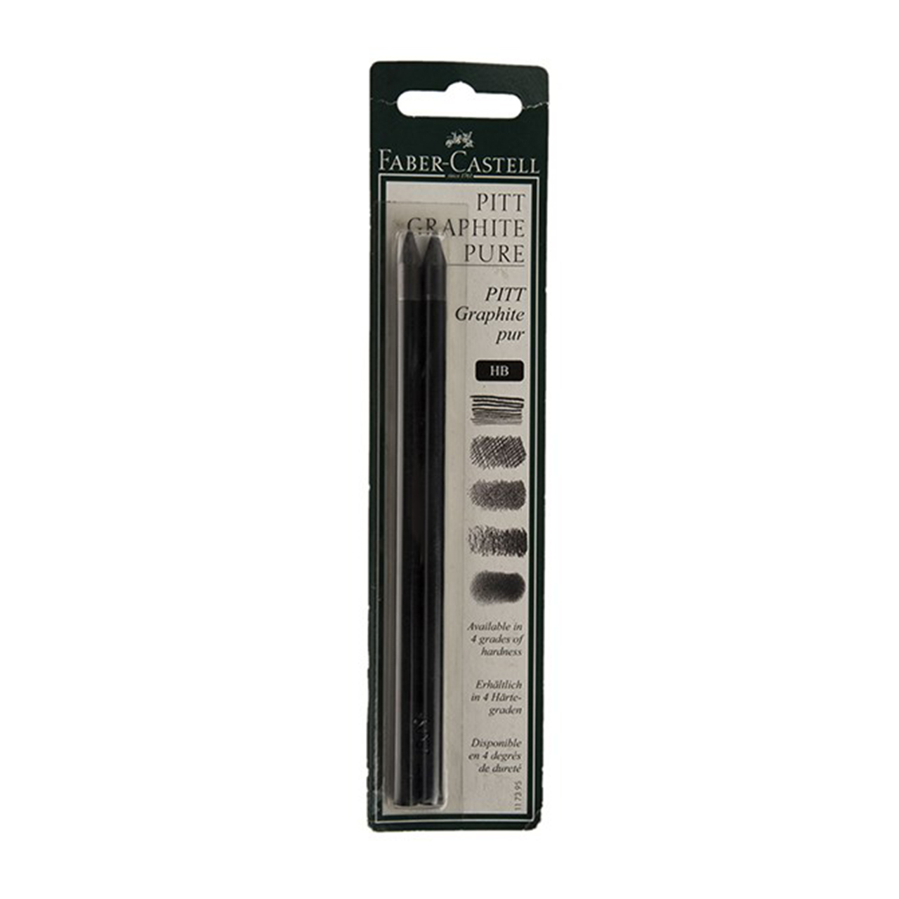 گرافیت HB فابر کاستل مدل PITT - بسته 2 عددی
