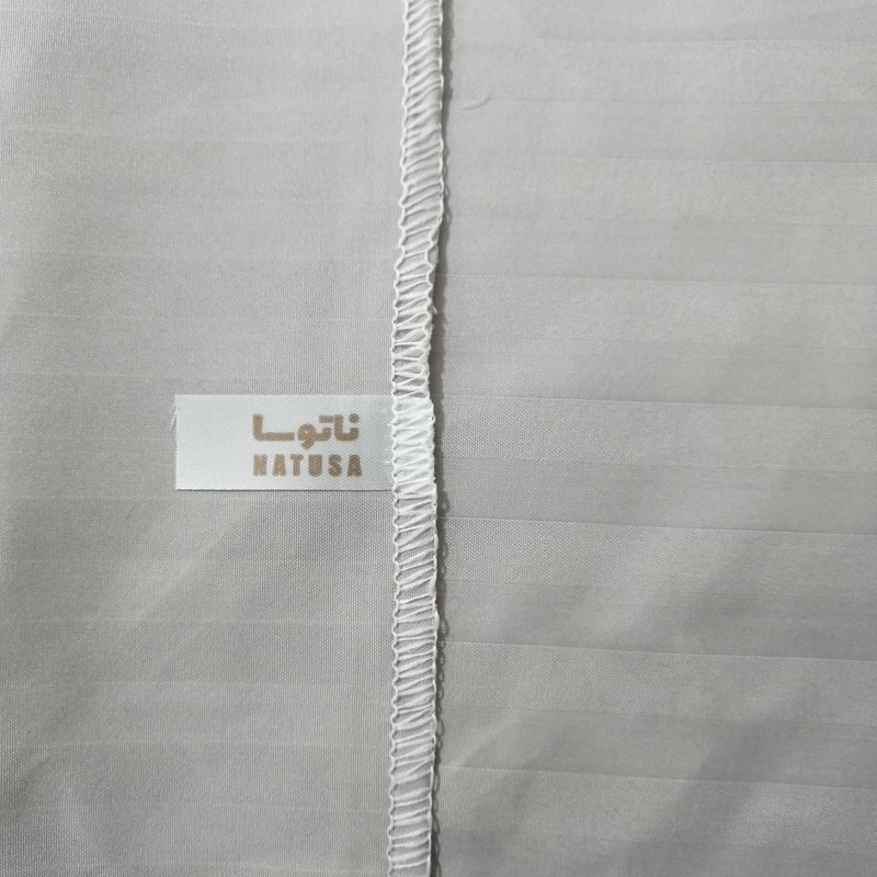 ملحفه میکرو ناتوسا مدل هتلی دو نفره سایز 200x180 سانتی‌متر