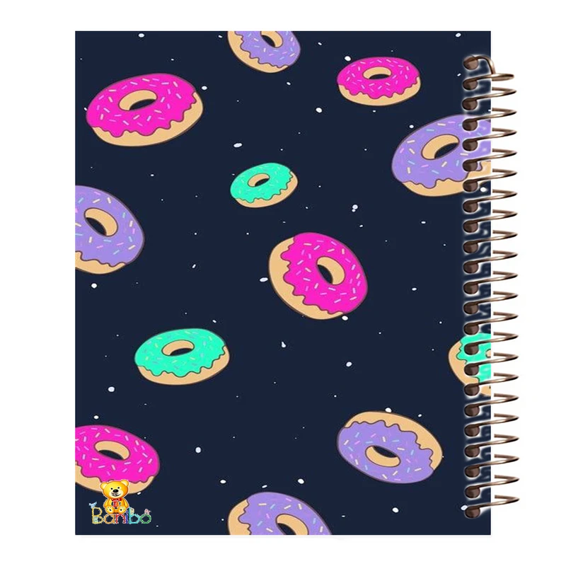 دفتر نقاشی 50 برگ بانیبو مدل  دونات کد 890