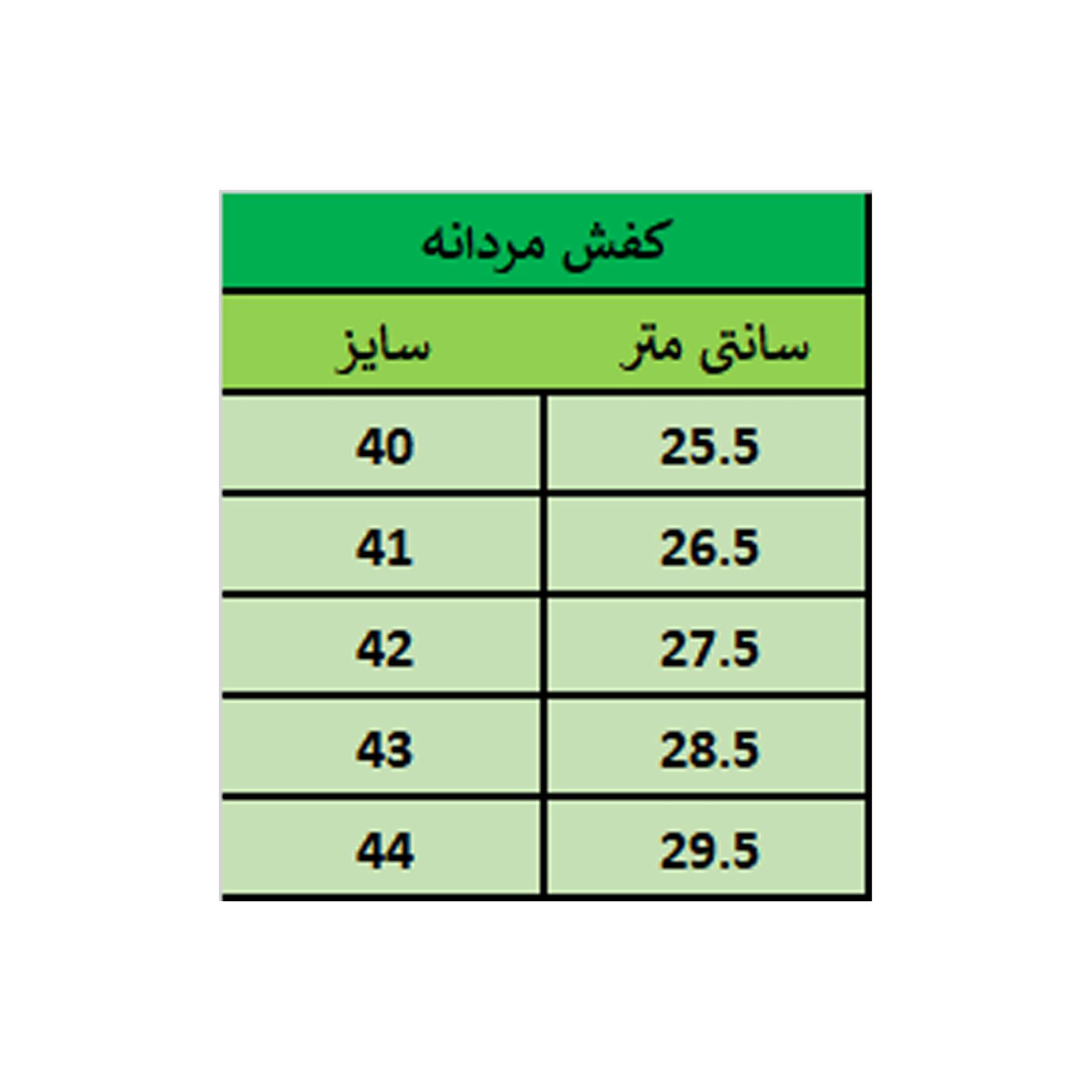 نیم بوت مردانه مدل اسپانیا رنگ مشکی -  - 8