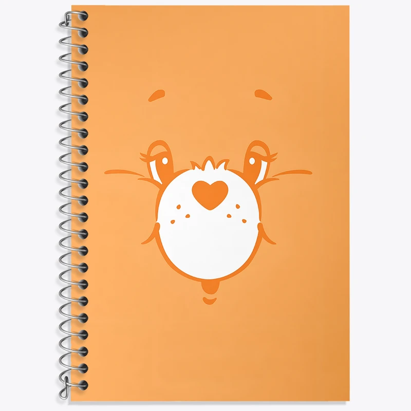 دفتر زبان 50 برگ خندالو مدل دو خط طرح خرس مهربون کد N3486