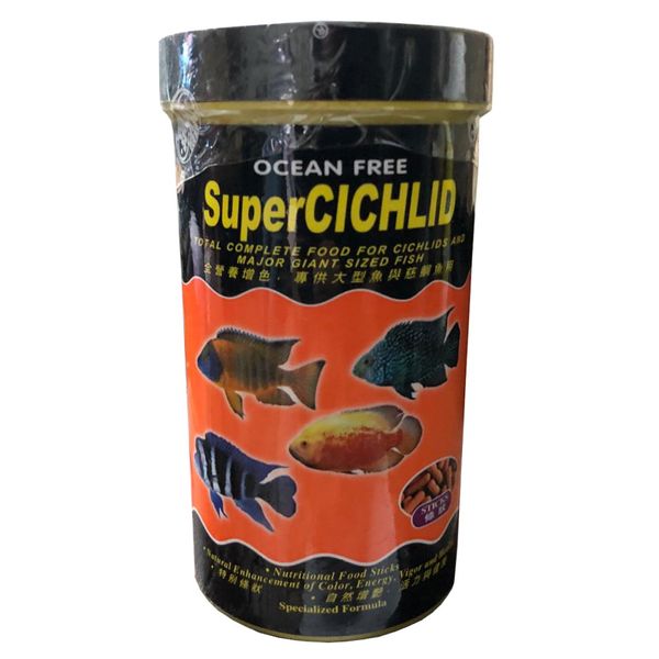 غذای ماهی آکواریوم اوشن فری مدل SUP-CICH وزن 90 گرم