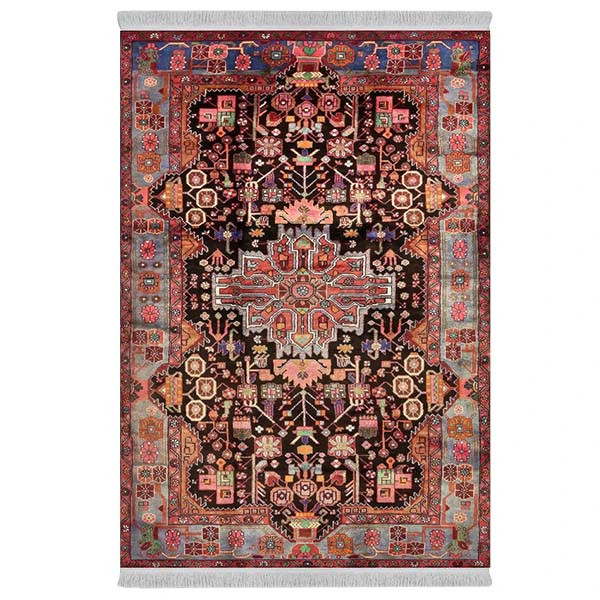 فرش پارچه‌ای دفه مدل فرشینه طرح مدرن کد 530