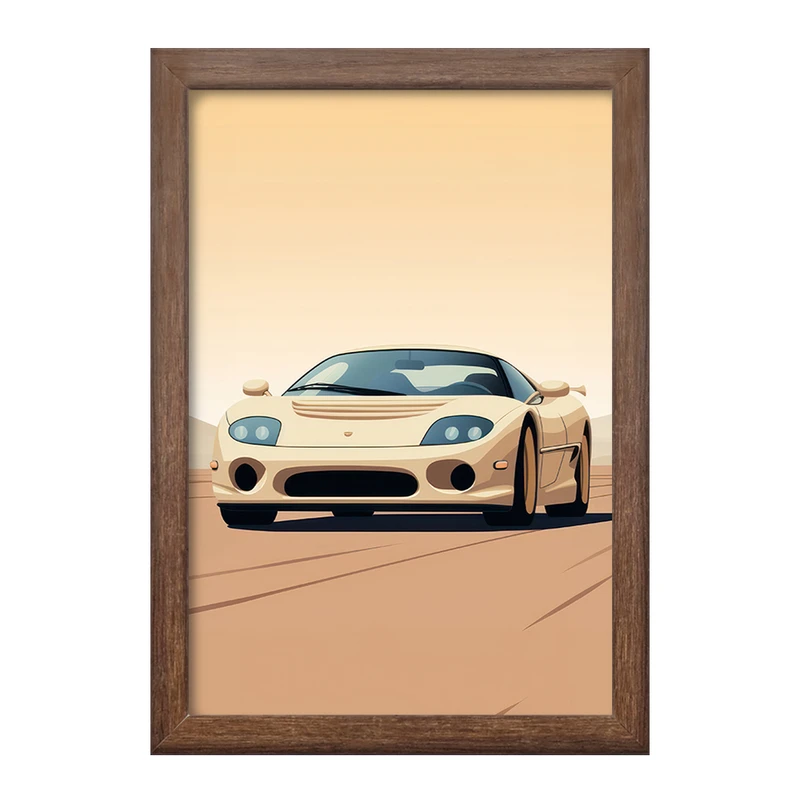 تابلو خندالو طرح ماشین اسپرت کد F3022