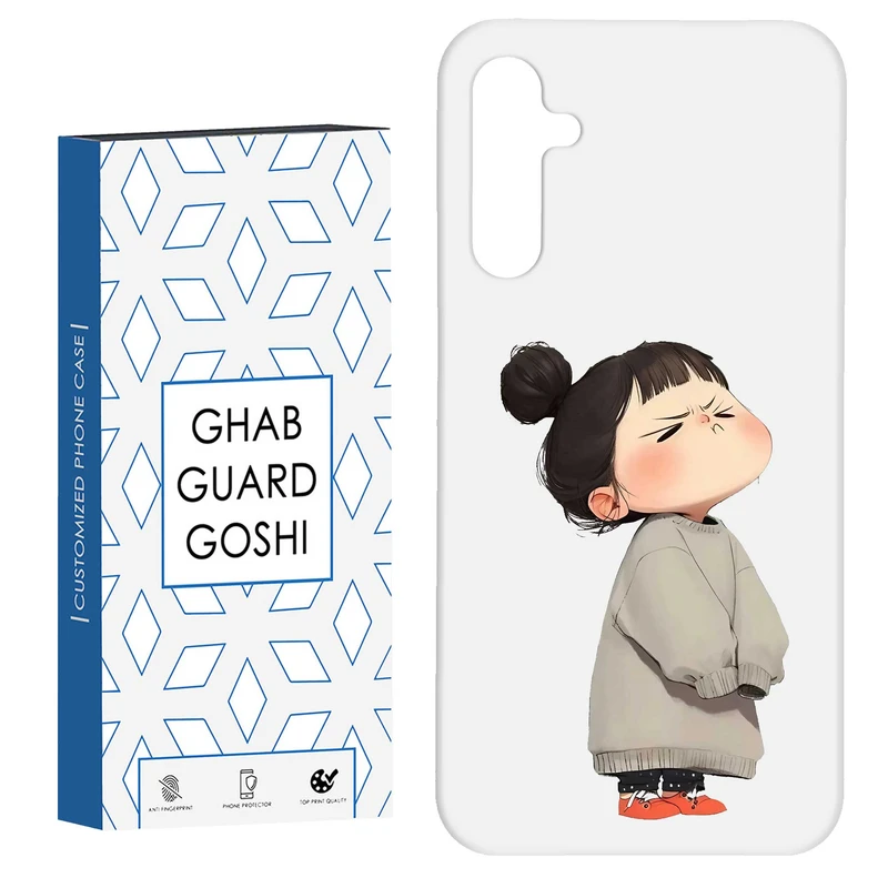 کاور قاب گارد گوشی طرح دختر ملوس کد Dimo-968 مناسب برای گوشی موبایل سامسونگ Galaxy A54