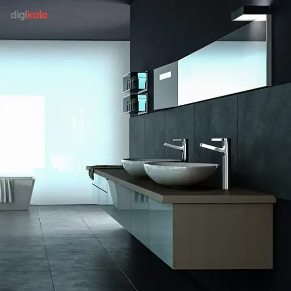 شیر روشویی پایه بلند کی دبلیو سی مدل Ava