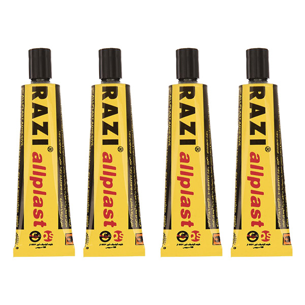 چسب رازی مدل Allplast کد FN22 حجم 30 میلی لیتر بسته پنج عددی