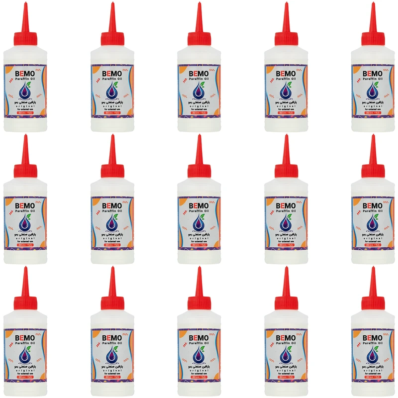  پارافین صنعتی بمو مدل S200 حجم 80 میلی لیتر بسته 15 عددی