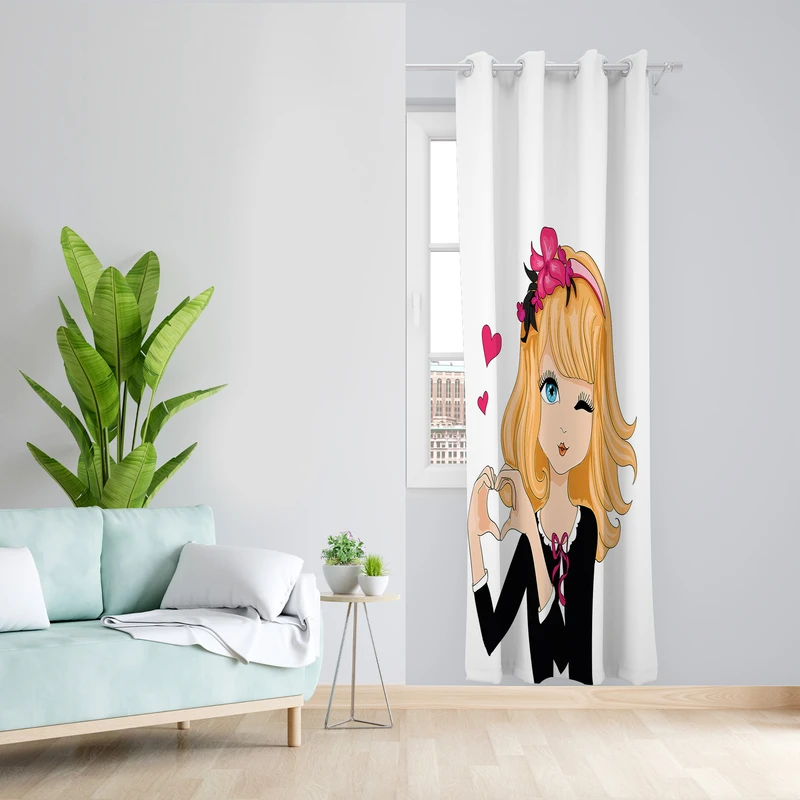پرده طرح پرده مدل مخمل پانچی کد L 1123 Z سایز 140x200 سانتی متر