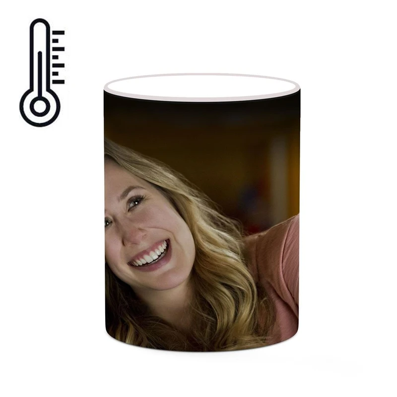 ماگ حرارتی کاکتی طرح الیزابت اولسن Elizabeth Olsen مدل mgh25855