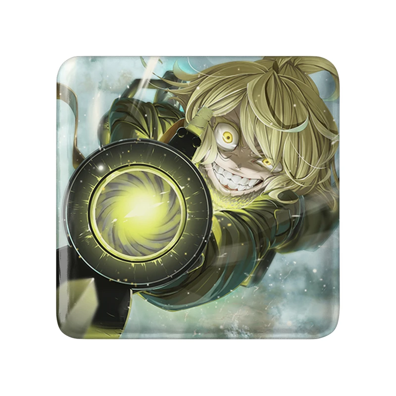 مگنت خندالو طرح تانیا انیمه یوجو سنکی مدل مربعی کد 34688