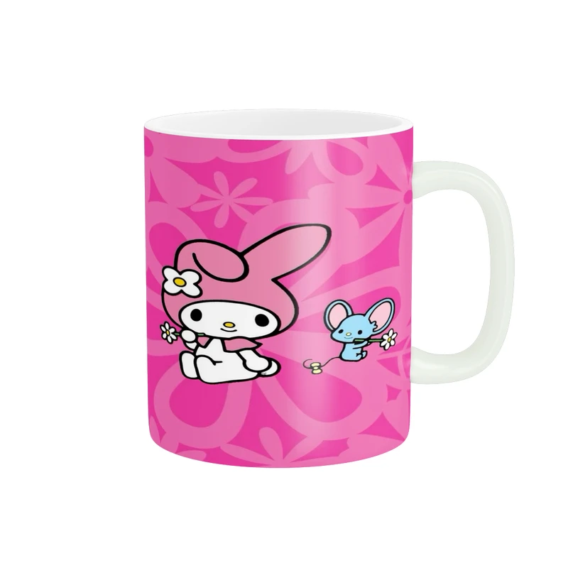 ماگ پادآفرین مدل کارتونی طرح ملودی کد p9056