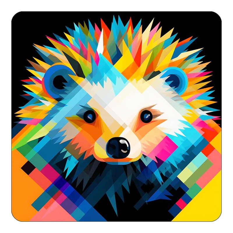 مگنت کاکتی طرح حیوانات رنگی مدل mp25346