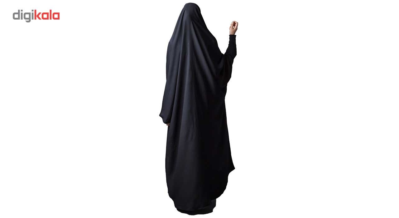 چادر جلابیب کرپ کن کن حجاب فاطمی مدل 201063kn