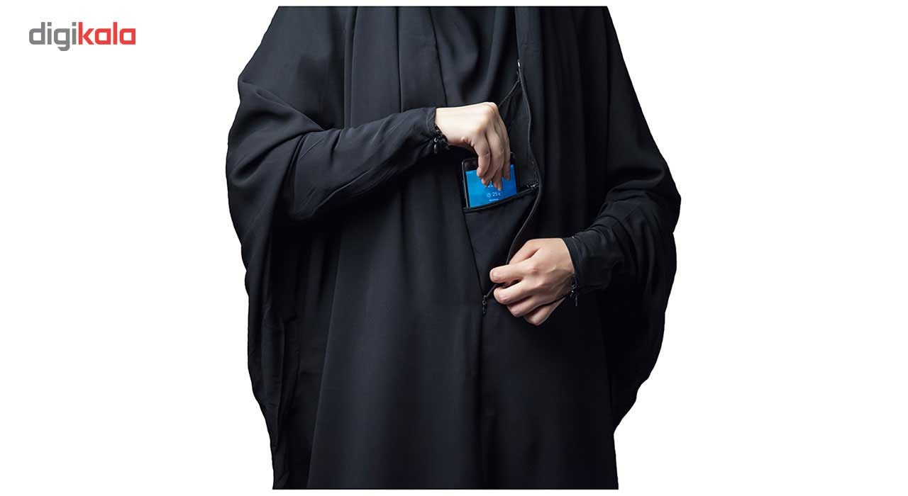 چادر جلابیب کرپ کن کن حجاب فاطمی مدل 201063kn