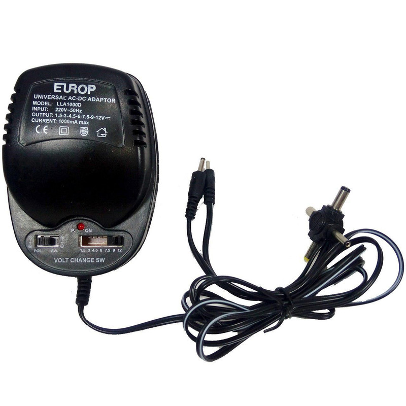 منبع تغذیه متغیر 220 به 1.5 تا 12 ولت مدل LLA1000D