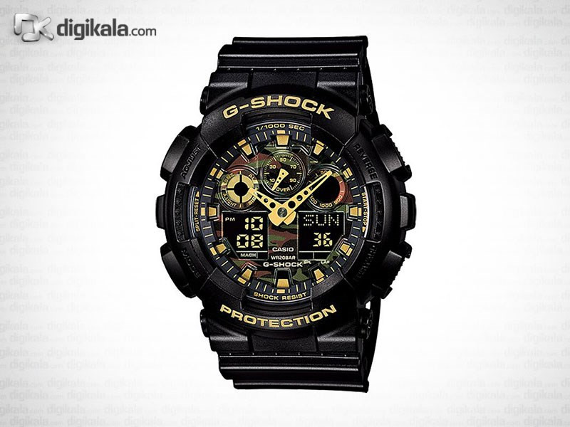 ساعت مچی مردانه کاسیو جی شاک GA-100CF-1A9DR ساعت مچی مردانه کاسیو جی شاک GA-100CF-1A9DR