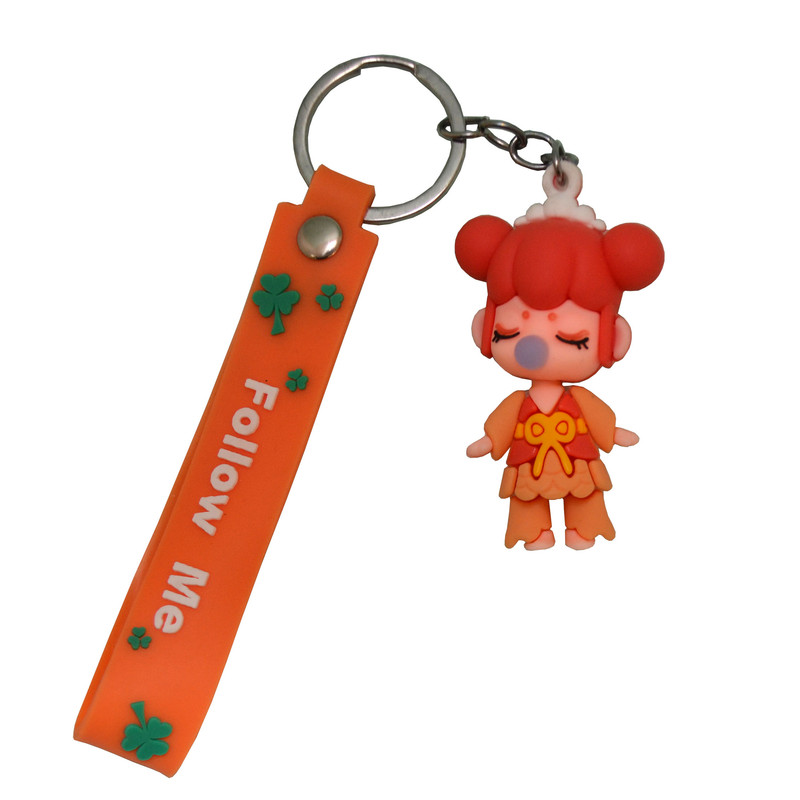 جاکلیدی دخترانه مدل دختره کره ای آدامس خور