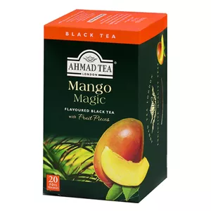 بسته چای کیسه ای چای احمد مدل Mango Magic