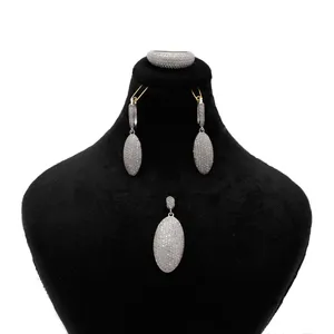 نیم ست نقره زنانه مدل AVN_N150