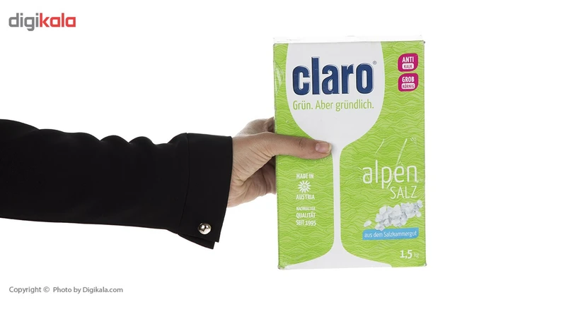 نمک ظرفشویی کلارو مدل Alpen Salz مفدار 1.5 کیلوگرم عکس شماره 2