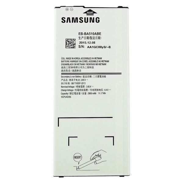 مشخصات، قیمت و خرید باتری موبایل مناسب برای سامسونگ مدل Galaxy A5 2016 با  ظرفیت 2900mAh | دیجی‌کالا