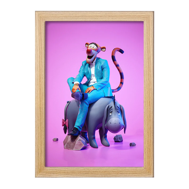 تابلو خندالو مدل وینی پو کد F179