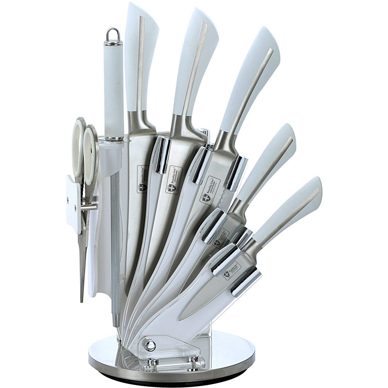 ست چاقوی آشپزخانه 8 پارچه رویالتی لاین مدل RL KSS750