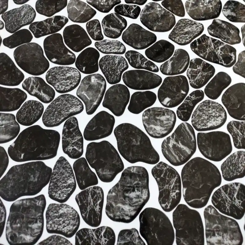 کفپوش مدل رولی طرح سنگ 2m