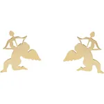 گوشواره طلا 18 عیار دخترانه مایا ماهک مدل ME0700