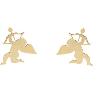 گوشواره طلا 18 عیار دخترانه مایا ماهک مدل ME0700