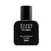 عطر جیبی مردانه اسکلاره مدل Silver Scent با رایحه گرم و تند حجم 35 میلی لیتر