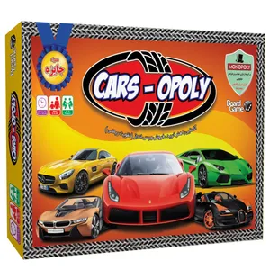 بازی فکری مونوپولی مدل Cars Monopoly