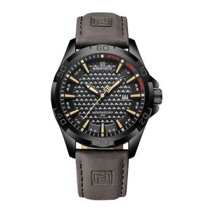 ساعت مچی عقربه‌ای مردانه نیوی فورس مدل تقویمدار بند جیر 