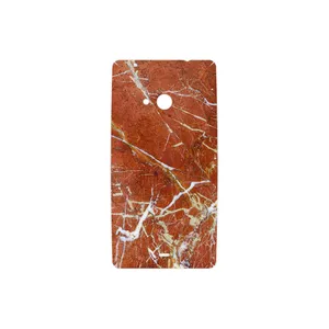 MAHOOT Red Marble Cover Sticker for Microsoft Lumia 535