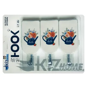 قلاب آویز آشپزخانه مدل هوک طرح hello مجموعه 3 عددی