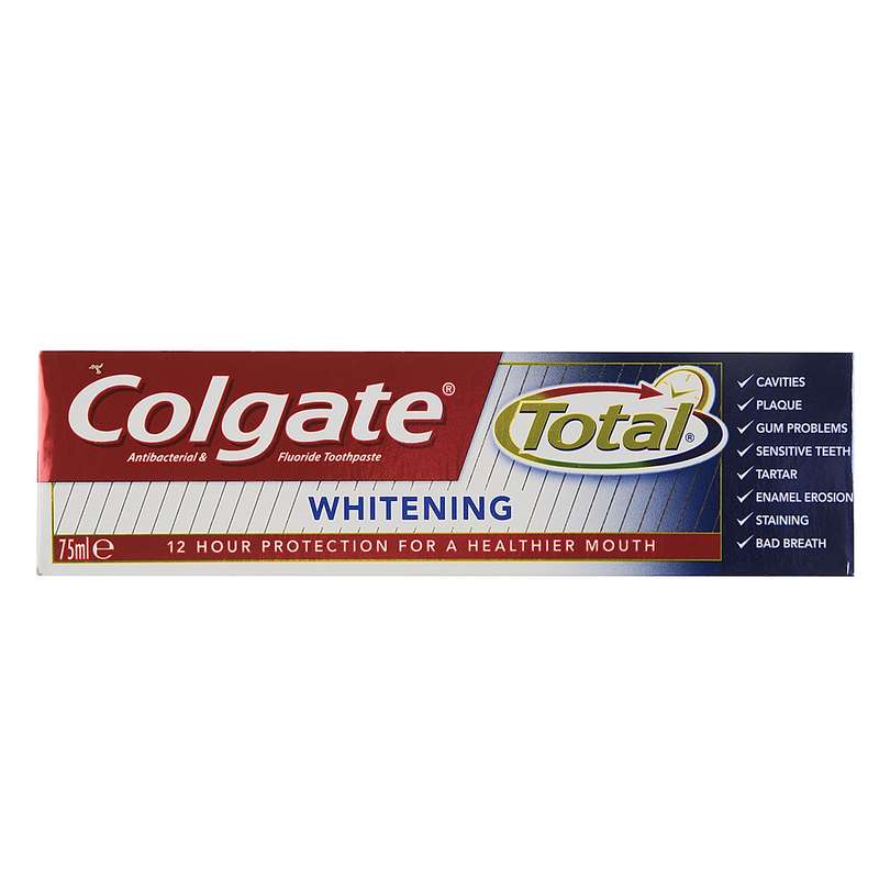 خمیر دندان کلگیت مدل Total Professional Whitening حجم 75 میلی لیتر خمیر دندان کلگیت مدل Total Professional Whitening حجم 75 میلی لیتر
