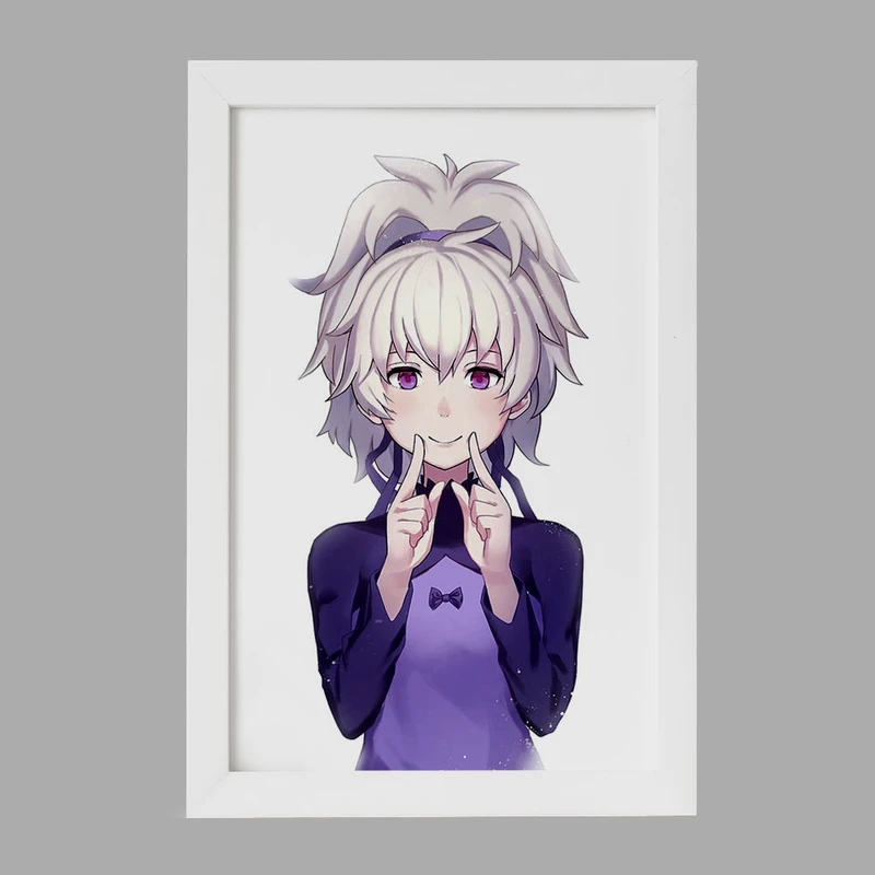 تابلو خندالو مدل یین انیمه تاریکتر از سیاهی کد 23452